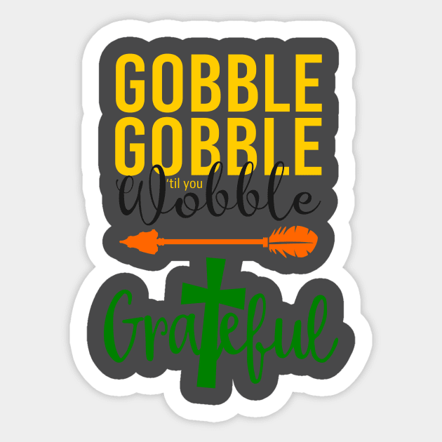 Gobble Gobble Sticker by Motivashion19